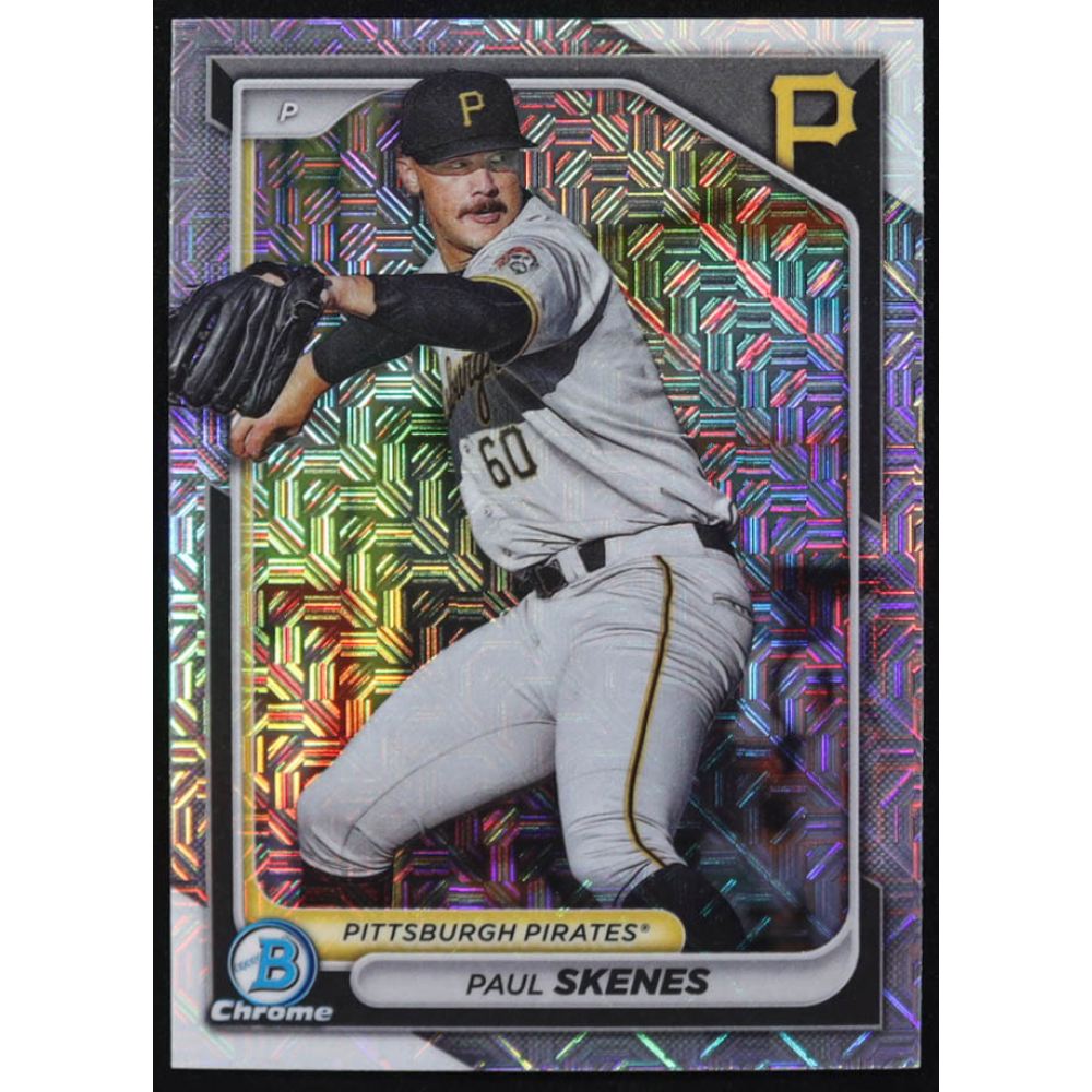 Paul Skenes 2024 Bowman Chrome Mega Box Prospects #BCP125 RC at PristineAuction.com