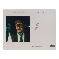 F. Murray Abraham Signed 8x10 Photo (Beckett) at PristineAuction.com