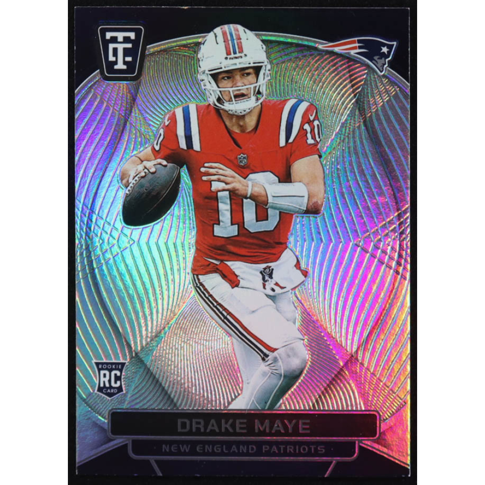 Drake Maye 2024 Totally Certified Mirror #121 RC at PristineAuction.com