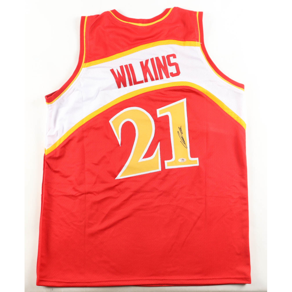 Dominique Wilkins Signed Jersey (PSA) at PristineAuction.com
