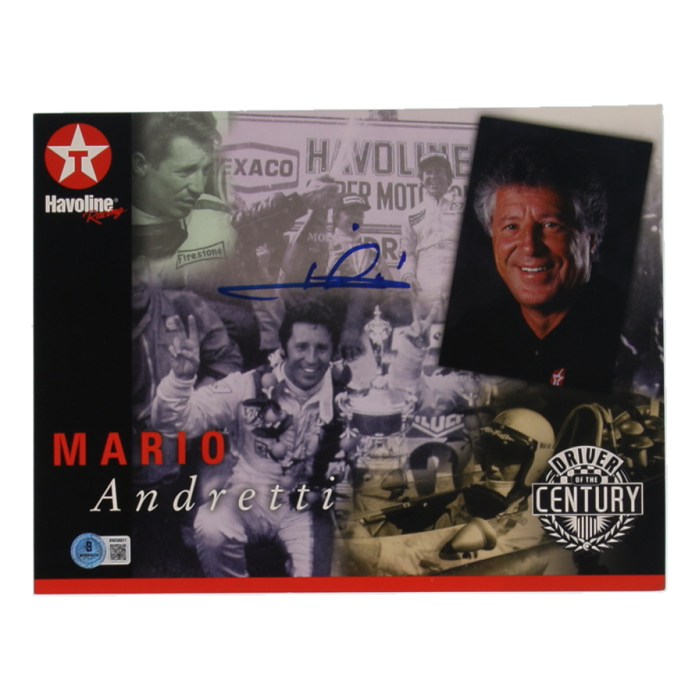 Mario Andretti Signed 8x10 Photo (Beckett) at PristineAuction.com