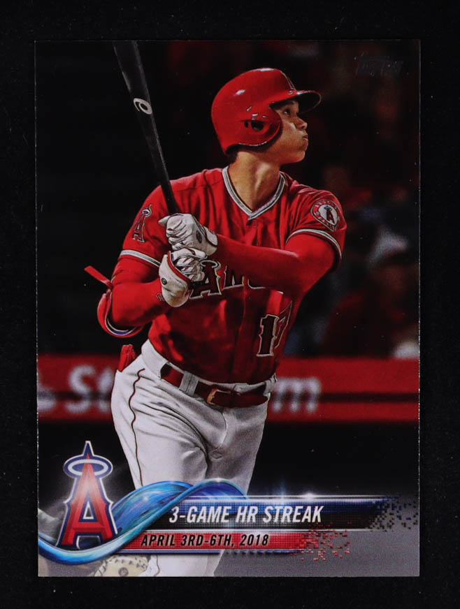 Shohei Ohtani 2018 Topps Update HL #US189 RC at PristineAuction.com Shohei Ohtani 2018 Topps Update HL #US189 RC at PristineAuction.com