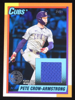 Pete Crow-Armstrong 2025 Topps '90 Topps Relics Blue Player-Worn #T90RPC #056/150 at PristineAuction.com