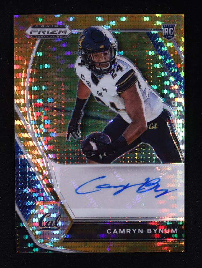 Camryn Bynum 2021 Panini Prizm Draft Picks Autographs Prizms Orange Pulsar #134 #02/49 RC at PristineAuction.com Camryn Bynum 2021 Panini Prizm Draft Picks Autographs Prizms Orange Pulsar #134 #02/49 RC at PristineAuction.com