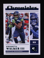 Kenneth Walker III 2022 Panini Chronicles Holo Teal #42 RC at PristineAuction.com