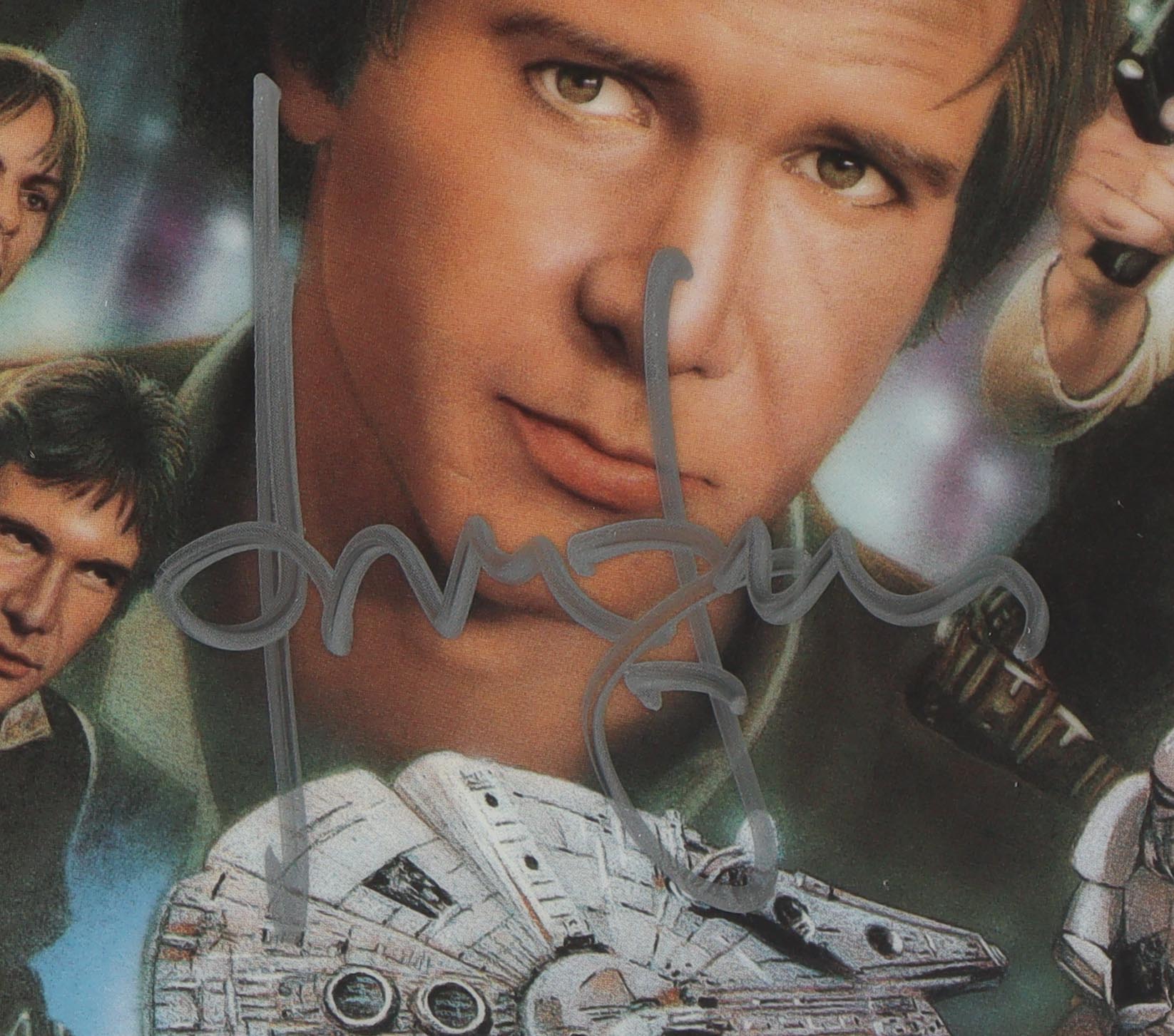 Harrison Ford Signed LE "Star Wars: Han Solo" Ceramic Plate (ACOA) at PristineAuction.com Harrison Ford Signed LE "Star Wars: Han Solo" Ceramic Plate (ACOA) at PristineAuction.com