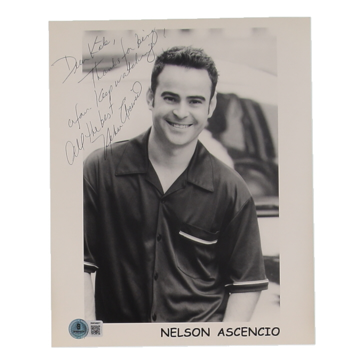 Nelson Ascencio Signed 8x10 Photo With Extensive Inscription (Beckett) at PristineAuction.com Nelson Ascencio Signed 8x10 Photo With Extensive Inscription (Beckett) at PristineAuction.com