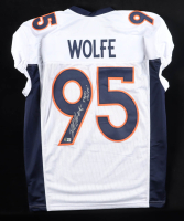 Derek Wolfe Signed Jersey Inscribed "SB 50 Champs!" (Beckett) at PristineAuction.com