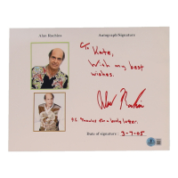 Alan Rachins Signed 8x10 Photo Inscribed "With My Best Wishes" (Beckett) at PristineAuction.com