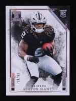 Ashton Jeanty 2025 Panini Impeccable Silver #99 #53/60 RC at PristineAuction.com