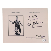 George Maharis Signed 8x10 Photo Inscribed "Sincerely" (Beckett) at PristineAuction.com