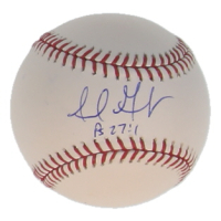 Adrian Gonzalez Signed OML Baseball (Beckett) at PristineAuction.com