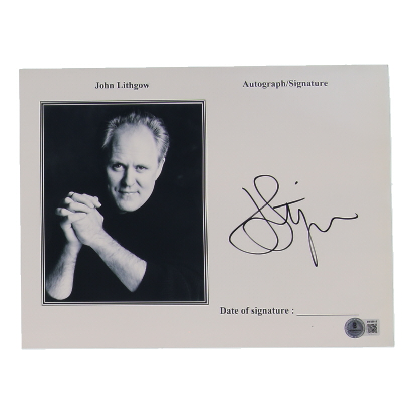 John Lithgow Signed 8x10 Photo (Beckett) at PristineAuction.com John Lithgow Signed 8x10 Photo (Beckett) at PristineAuction.com