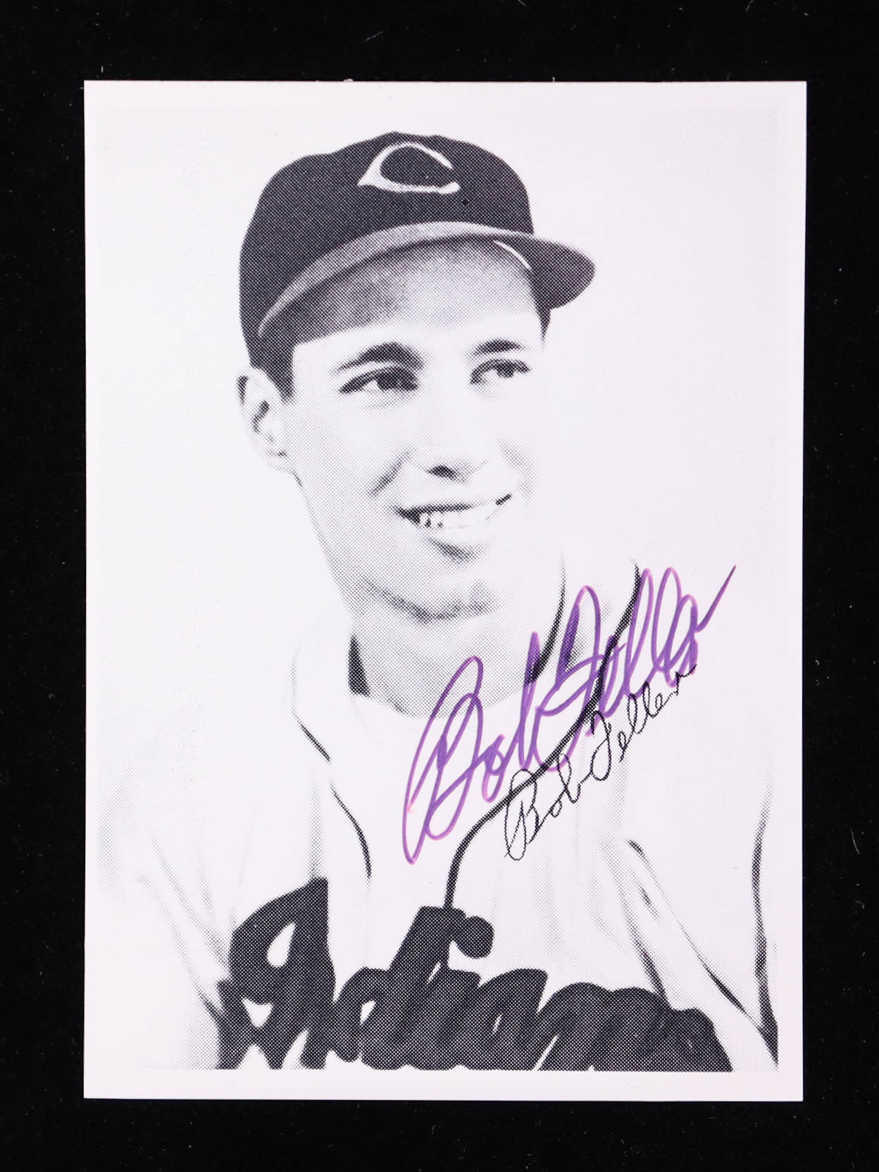 Bob Feller Signed Customed Framed Photo (Beckett) at PristineAuction.com Bob Feller Signed Customed Framed Photo (Beckett) at PristineAuction.com