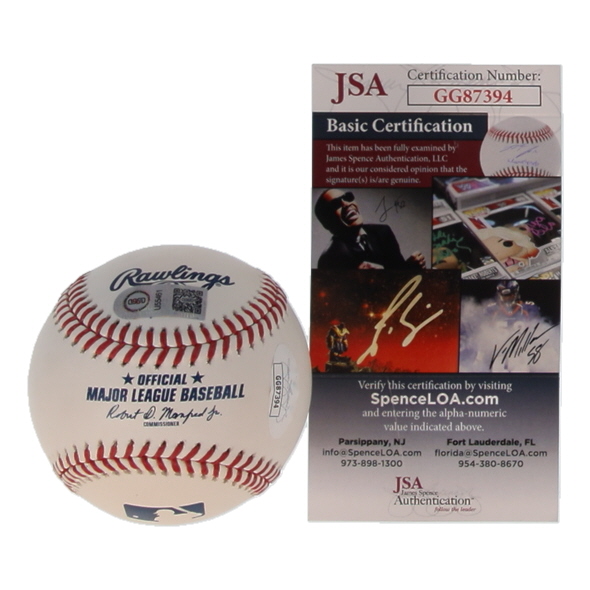Fernando Tatis Jr. Signed OML Baseball (JSA & USA SM) at PristineAuction.com Fernando Tatis Jr. Signed OML Baseball (JSA & USA SM) at PristineAuction.com
