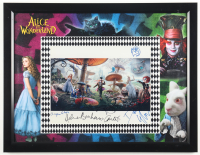 Johnny Depp, Mia Wasikowska, Helena Bonham Carter | "Alice in Wonderland" Custom Framed Photo Display (ACOA) (7) at PristineAuction.com