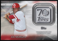 Joe Morgan 2021 Topps 70th Anniversary Commemorative Logo Patches #70LPJM at PristineAuction.com