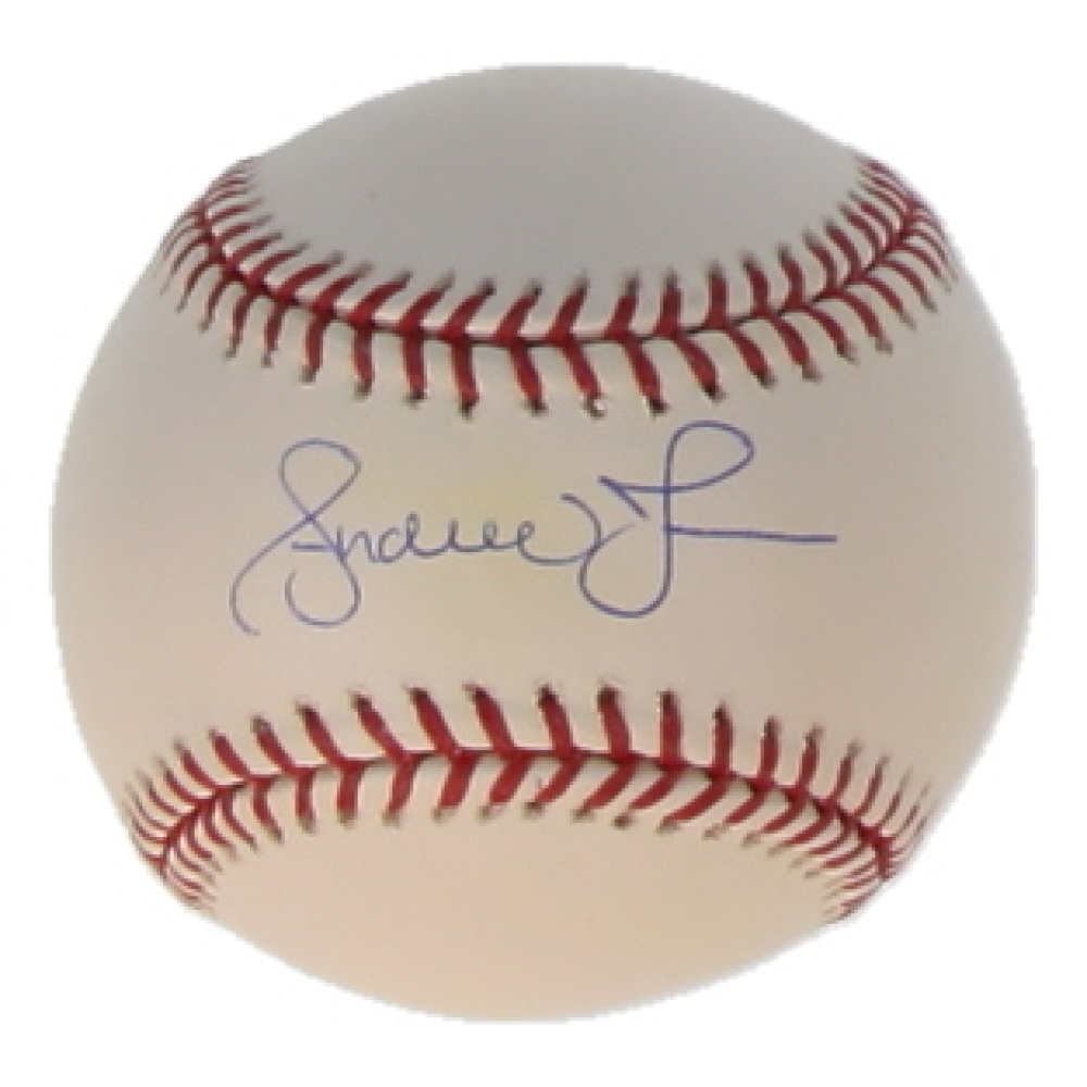 Andruw Jones Signed OML Baseball (MLB & Steiner) at PristineAuction.com
