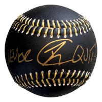 Robert O'Neill Signed Black Leather Baseball Inscribed "Never Quit" (PSA) at PristineAuction.com