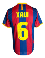 Xavi Hernandez Signed Barcelona Nike Authentic Jersey (Beckett) at PristineAuction.com