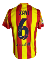 Xavi Hernandez Signed Barcelona Nike Authentic Jersey (Beckett) at PristineAuction.com