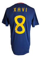Xavi Signed Spain National Team Adidas Authentic Jersey (Beckett) at PristineAuction.com