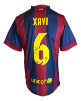 Xavi Hernandez Signed Barcelona Nike Authentic Jersey (Beckett) at PristineAuction.com