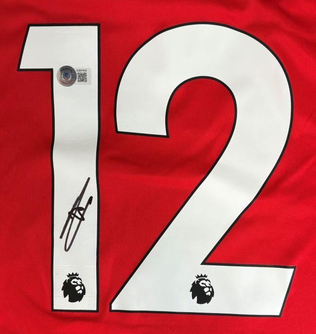 William Saliba Signed Arsenal Adidas Authentic Jersey (Beckett) at PristineAuction.com William Saliba Signed Arsenal Adidas Authentic Jersey (Beckett) at PristineAuction.com