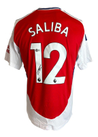 William Saliba Signed Arsenal Adidas Authentic Jersey (Beckett) at PristineAuction.com