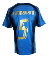 Fabio Cannavaro Signed Italy National Team Puma Authentic Jersey (Beckett) at PristineAuction.com