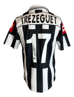 David Trezeguet Signed Juventus Lotto Authentic Jersey (Beckett) at PristineAuction.com
