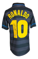 Ronaldo Nazario Signed Inter Milan Umbro Authentic Jersey (Beckett) at PristineAuction.com