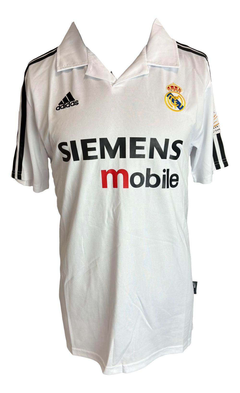 Roberto Carlos Signed Real Madrid Adidas Authentic Jersey (Beckett) at PristineAuction.com Roberto Carlos Signed Real Madrid Adidas Authentic Jersey (Beckett) at PristineAuction.com