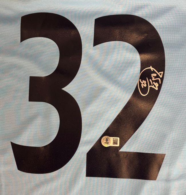 Carlos Tevez Signed Manchester City Umbro Authentic Jersey (Beckett) at PristineAuction.com Carlos Tevez Signed Manchester City Umbro Authentic Jersey (Beckett) at PristineAuction.com