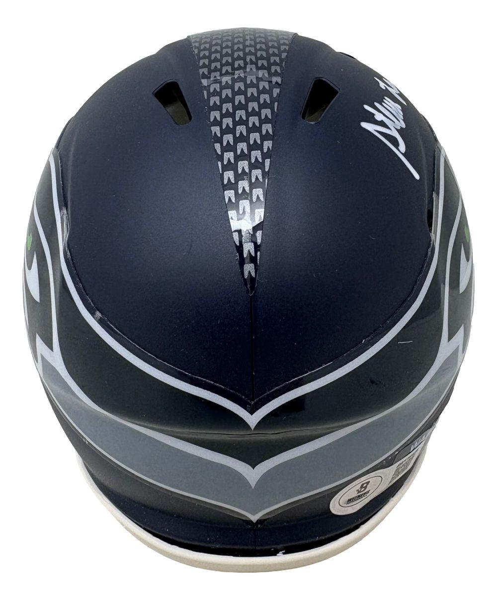 Steve Largent Signed Seahawks Speed Mini Helmet Inscribed "HOF 95" (Beckett) at PristineAuction.com Steve Largent Signed Seahawks Speed Mini Helmet Inscribed "HOF 95" (Beckett) at PristineAuction.com