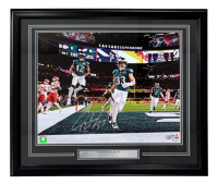 Cooper DeJean Signed Eagles Custom Framed Photo (Fanatics) at PristineAuction.com