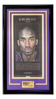 Kobe Bryant Lakers "Los Angeles Times" Custom Framed Photo Display at PristineAuction.com