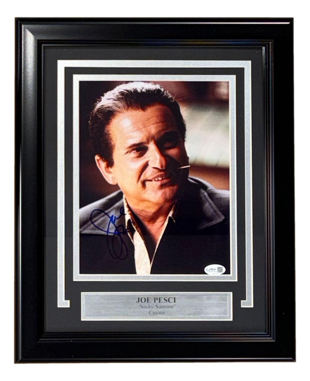 Joe Pesci Signed "Casino" Custom Framed Photo (JSA) at PristineAuction.com Joe Pesci Signed "Casino" Custom Framed Photo (JSA) at PristineAuction.com