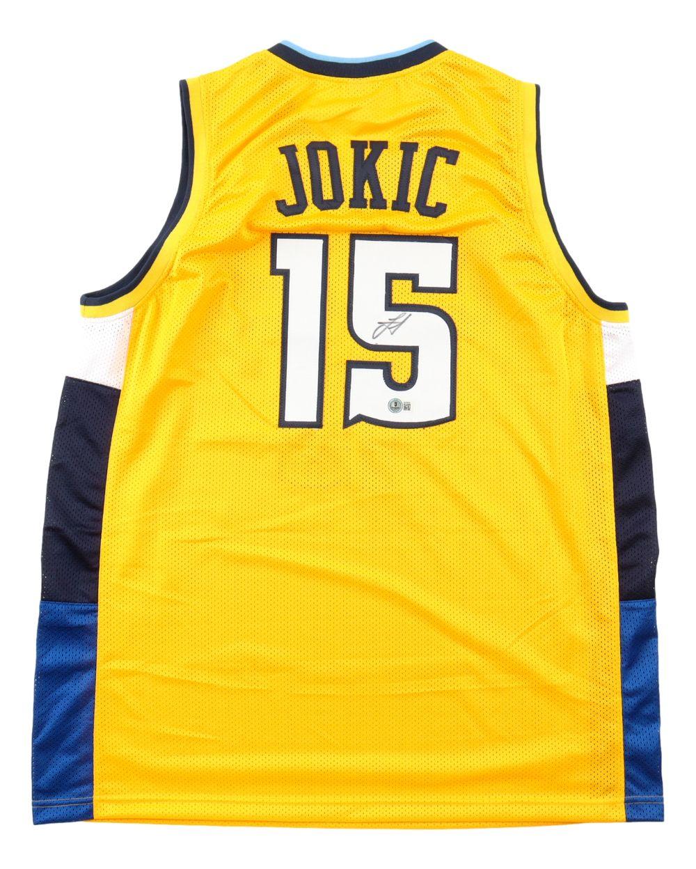 Nikola Jokic Signed Jersey (Beckett) at PristineAuction.com Nikola Jokic Signed Jersey (Beckett) at PristineAuction.com