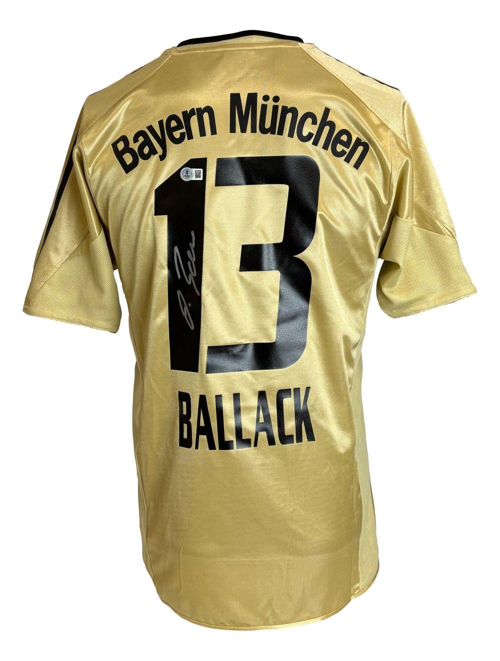 Michael Ballack Signed Bayern Munich Adidas Authentic Jersey (Beckett) at PristineAuction.com Michael Ballack Signed Bayern Munich Adidas Authentic Jersey (Beckett) at PristineAuction.com