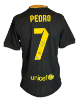Pedro Signed Barcelona Nike Authentic Jersey (Beckett) at PristineAuction.com