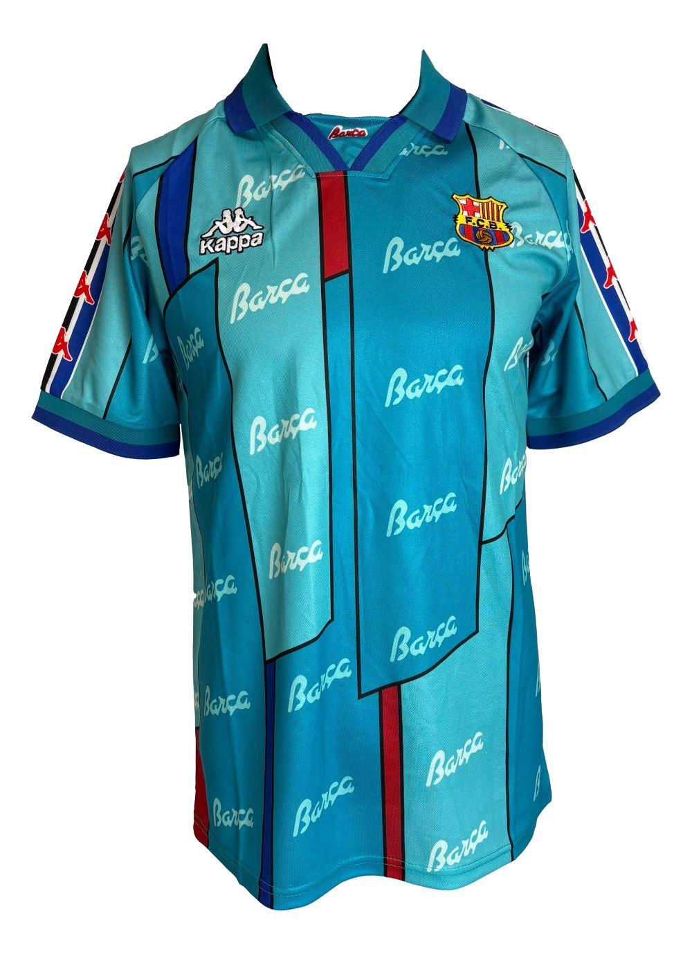 Ronaldo Nazario Signed Barcelona Kappa Authentic Jersey (Beckett) at PristineAuction.com Ronaldo Nazario Signed Barcelona Kappa Authentic Jersey (Beckett) at PristineAuction.com