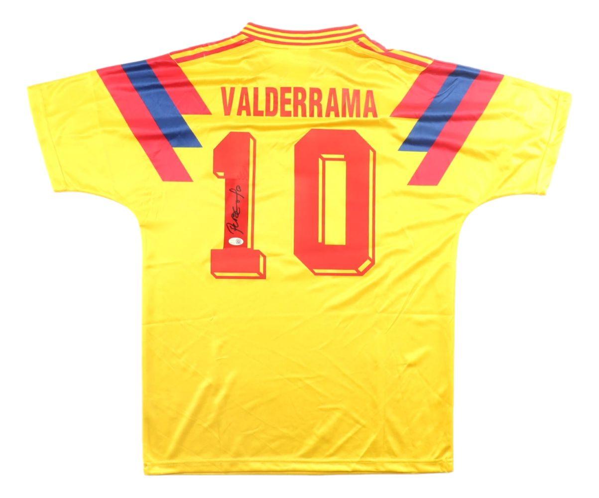 Carlos Valderrama Signed Colombia National Team Adidas Authentic Jersey (JSA) at PristineAuction.com Carlos Valderrama Signed Colombia National Team Adidas Authentic Jersey (JSA) at PristineAuction.com