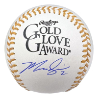 Marcus Semien Signed Gold Glove Logo Baseball (Beckett) at PristineAuction.com