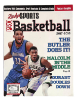 Giannis Antetokounmpo Signed 2017 "Lindy Sports" Magazine (JSA) at PristineAuction.com