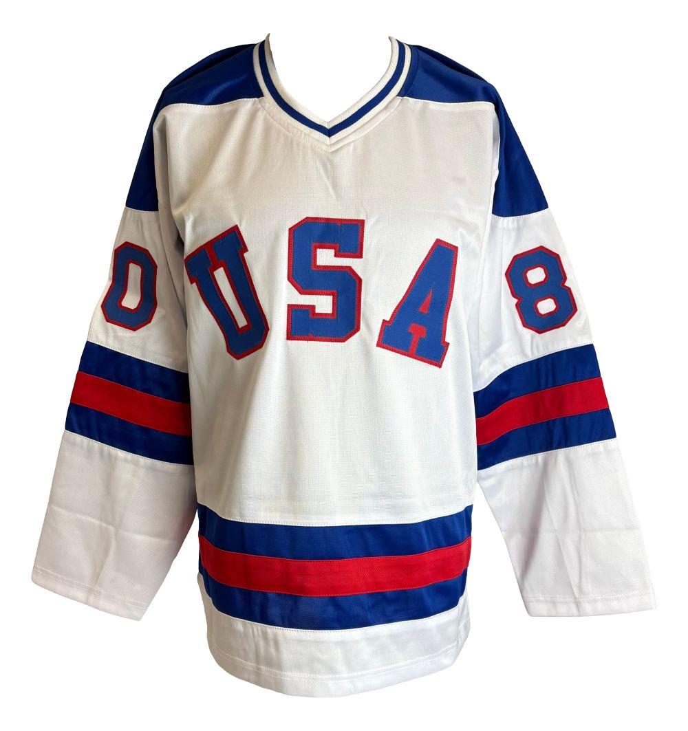 1980 Team USA | "Miracle on Ice" | Jersey Signed by (9) with Buzz Schneider, Steve Christoff, Neal Broten (JSA) at PristineAuction.com 1980 Team USA | "Miracle on Ice" | Jersey Signed by (9) with Buzz Schneider, Steve Christoff, Neal Broten (JSA) at PristineAuction.com