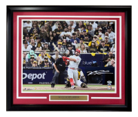 Kyle Schwarber Signed Phillies Custom Framed Photo (PSA) at PristineAuction.com