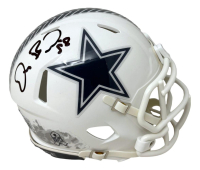 Dez Bryant Signed Cowboys Salute to Service Alternate Speed Mini Helmet (Beckett) at PristineAuction.com