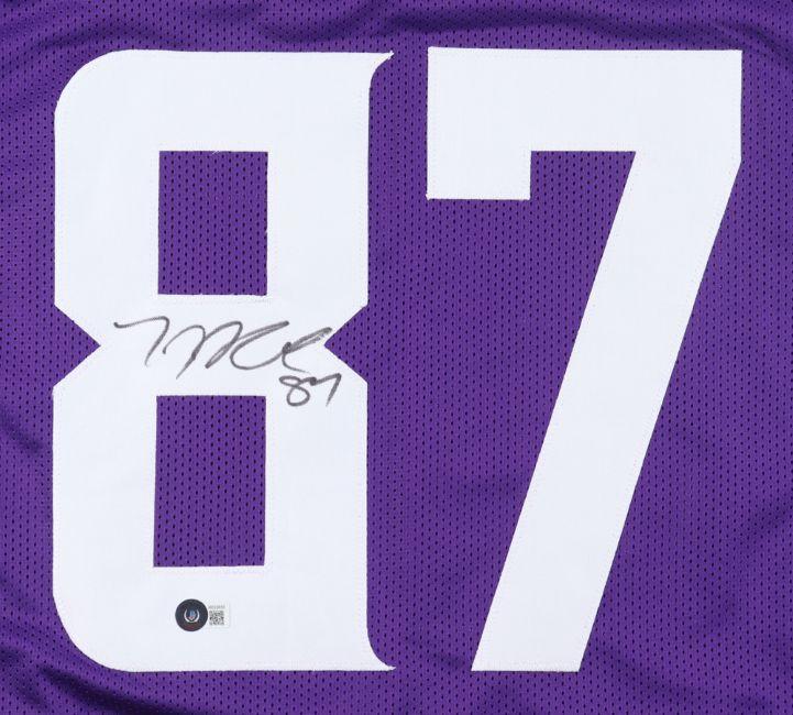 TJ Hockenson Signed Jersey (Beckett) at PristineAuction.com TJ Hockenson Signed Jersey (Beckett) at PristineAuction.com