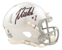 Justin Fields Signed Ohio State Buckeyes Speed Mini Helmet (Beckett) at PristineAuction.com